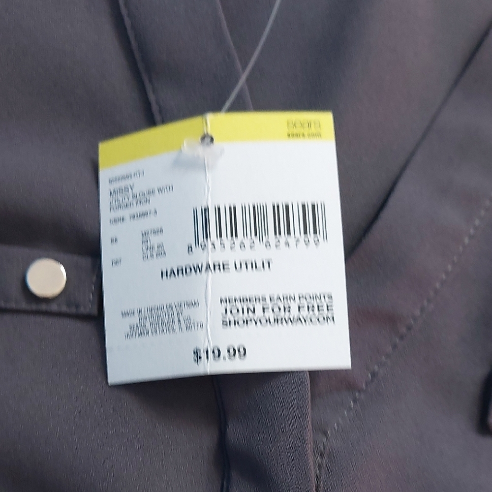 Simply Styled‎ Women's Dark Grey Blouse Size L - Picture 9 of 10